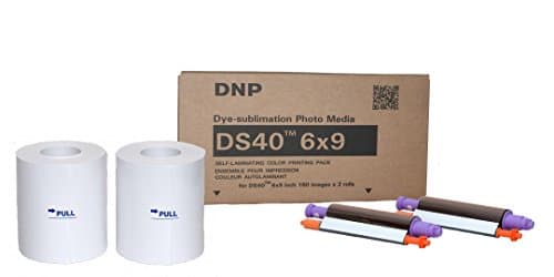 15 x 23 dye sublimation photo paper for DS-40 printers