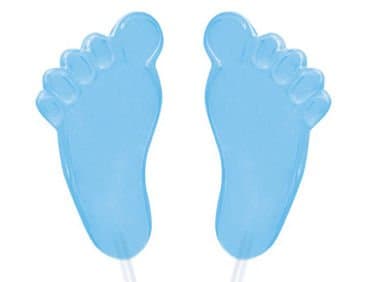 Twinkle Pops - Foot (Blue), 120 count