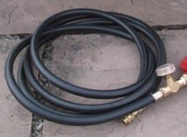 Pagoda GAS Fire Pit, Real flame LPG Patio Heater, Patio/Camping Clip On Propane Regulator (Green, Coal)