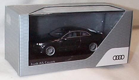 Audi dealer model Audi A5 Coupe in Manhattan Grey vehicle 1:43 scale diecast model