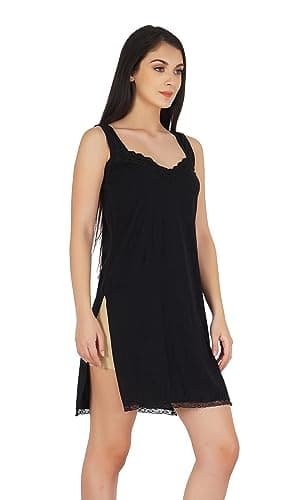 BLAZON Women's Cotton Hosiery Fairy Full Slip (Available Sizes: S, M, L, XL, 2XL, 3XL, 4XL, 5XL)