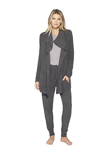 CozyChic Lite Coastal Cardi Women Cardigan Long Sleeve - Open Front Classic Pocket Cardigan Shrugs for Women