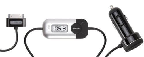 GriffiniTrip Auto (2008) FM transmitter and car charger for iPod