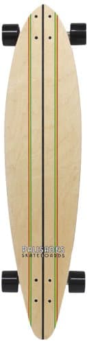 Pintail 40-Inch Longboard, Rasta