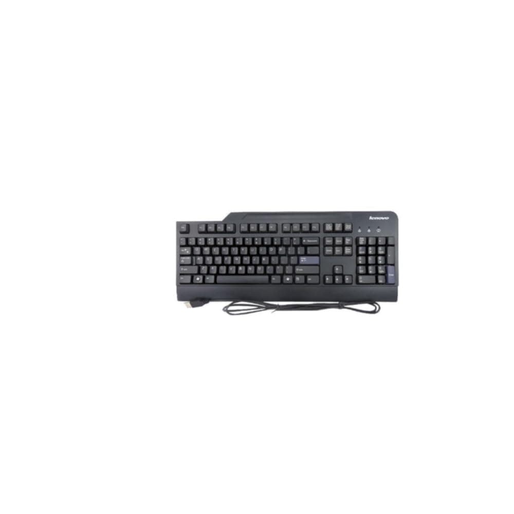Keyboard Cover for Lenovo Preferred Pro II Wired External USB Keyboard 4X30M86879 & Preferred Pro Keyboard 73p5220 41A5289 89P8530 SK-8825 54Y9400 KB1021 US Keyboard Skin Protector, Black