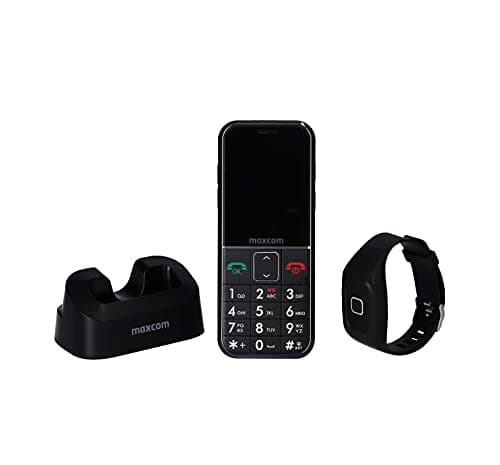 Maxcom - Maxcom MM735BB SOS Senior Mobile Phone with Wireless Waterproof SOS Bracelet