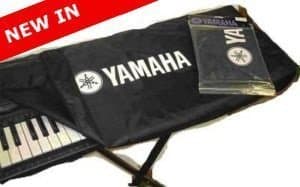 Yamaha DGX 650 dust cover with white logo