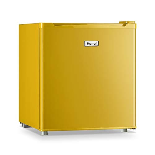 WANAI Compact Refrigerator 1.7 Cubic Ft Classic Retro Refrigerator Single Door Mini Fridge Suitable for Dorm Garage and Office