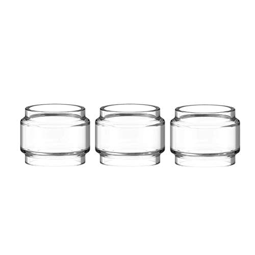 CENGLORY 3PCS Replacement Zeus X RTA Bulb Glass Tube Bulb Glass Tubing Home Decoration (Clear Glass)
