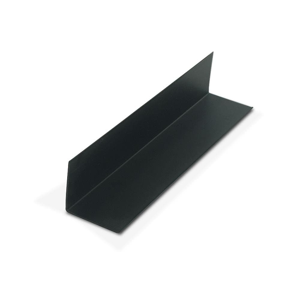 Outwater Plastics 1940-Bk Black 1-1/2 Inch X 1-1/2 Inch X 3/64 (.047) Inch Thick Styrene Plastic Even Leg Angle Moulding 48 Inch Lengths (Pack of 3)