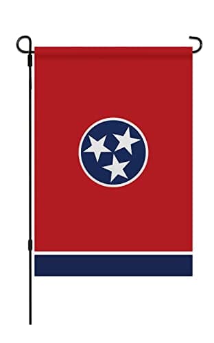 Tennessee Flag Small Tennessee State Garden Flags for Yard Patio Porch Outdoor Decorations