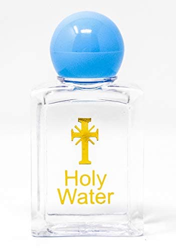 Lourdes Holy Water Bottle Filled with Lourdes Water & Lourdes Prayer Card