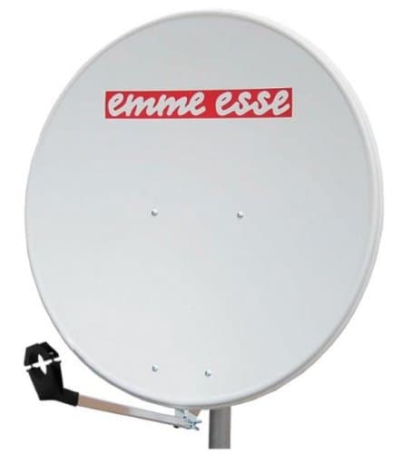 emme esse Satellite Dish, 80 cm, Steel, for Sky TVSAT