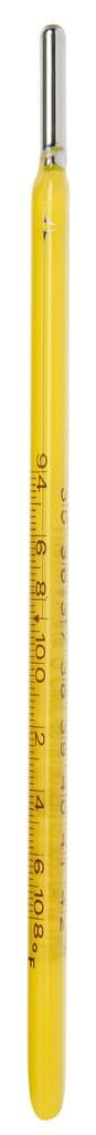 Thermomate mercury thermometer for fever Oral thermometer yellow