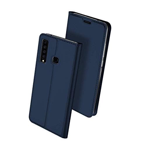 SmartLike Wallet Case Magnetic Flip Cover for Samsung Galaxy A9 (2018) / A9 Star Pro / A9S - Navy Blue