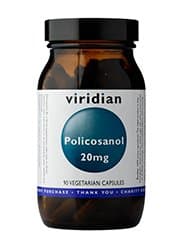 Viridian -Policosanol 20mg - 90 Vegetarian Capsules