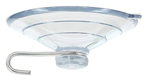 Suction Cup Hook,Heavy Duty Wreath Hanger for Loofah Sponge Bathroom Kitchen Office