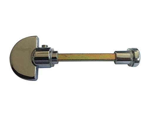 Ironmongery Hardware Online Bathroom Thumb Turn Replacement Spindle Door Lock Spare Handle snib bar (Polished Chrome)
