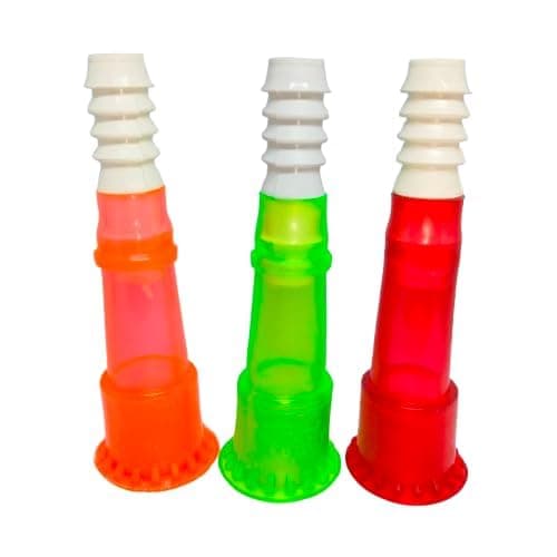 PVC Tap Connector/Rubber Pipe Jointer/Pipe Nozzle for Washroom, Kitchen, Garden Use - Set of 3 (Color May Vary) Hose Connector 15mm (3/4")