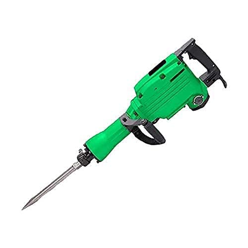 UMG(ultimate machinery & goods) ® 1800W Electric Demolition Hammer 16Kg, 65MM Heavy Duty Concrete Breaker 1800 BPM - 2.5 inches , Black, Green, Red, Orange