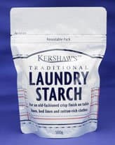 Kershaw's Traditional Laundry Starch 500g (For Crisp Bed Linen) by Kershaws