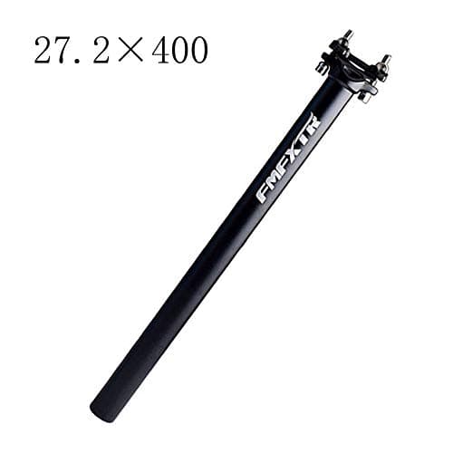Yichu 30.9mm Aluminum Alloy Bike Seat Post Length 400mm Black for Mountain Bike Fixed Gear Bike Seatpost