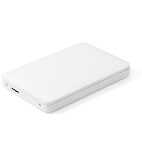 DataTale AU-S10X USB 3.0 External Hard Drive Enclosure for 2.5" SATA HDD/SSD (White)