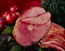 Applewood Smoked Bone In Ham 15-18 LB.