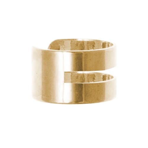 Christina Made ItSimple 9ct Yellow Gold Ear Cuff (non-pierced) clip on helix earring