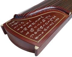 Authentic Dunhuang Guzheng - 694T - Rosewood Guzheng with Engraving and Bone Inlay-"Perfection Of Innocence"