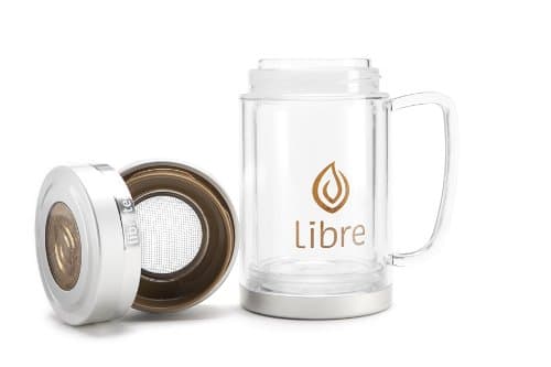 Libre glass'n poly Tea Glass Mug 10 Oz., 280 mL