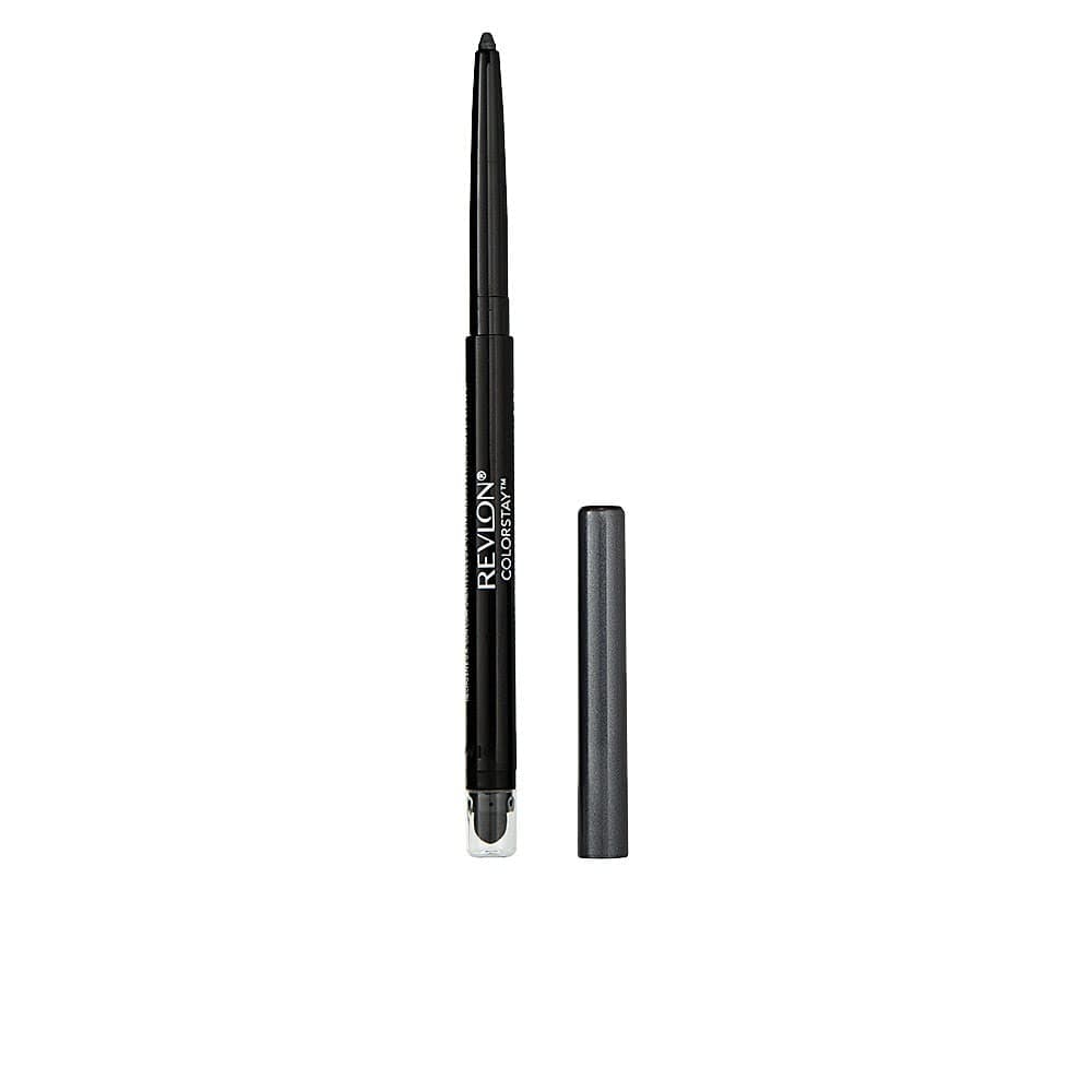 Revlon ColorStay Pencil Eyeliner with Built-in Sharpener, Waterproof, Smudgeproof, Longwearing Eye Makeup with Ultra-Fine Tip, Charcoal (204)