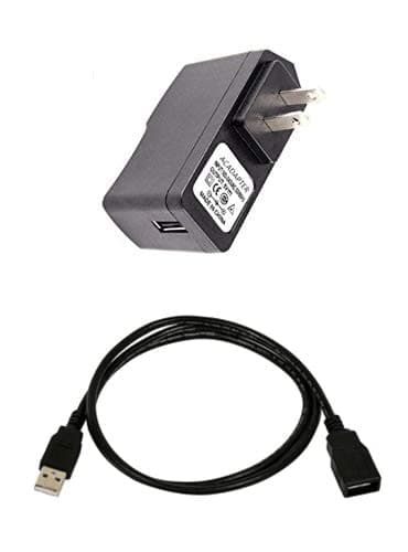 Wall AC Power Adapter Cable Compatible with Black Silver White MagicJack GO MagicJackGO VoIP Magic Jack Plus Telephone System Charger AC Adapter NOT Created or Sold by MagicJack