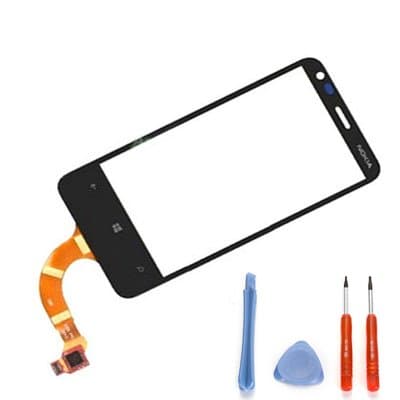 Touch Screen Digitizer for Nokia Lumia 620 REV: 3 with free tools (Not include LCD)
