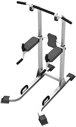 SJNQJJ Power Tower Exercise Equipment Durable Adjustable Multi-Fucdy Power Tower w/Dip Station & Pull Up Bar Push-Up Station and Wide Grip for Home Fitness