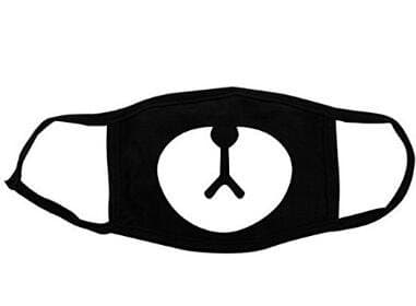 Asremit Fashion a Bathing ape Bape Shark black mask camouflage mouth-muffle Bape cover