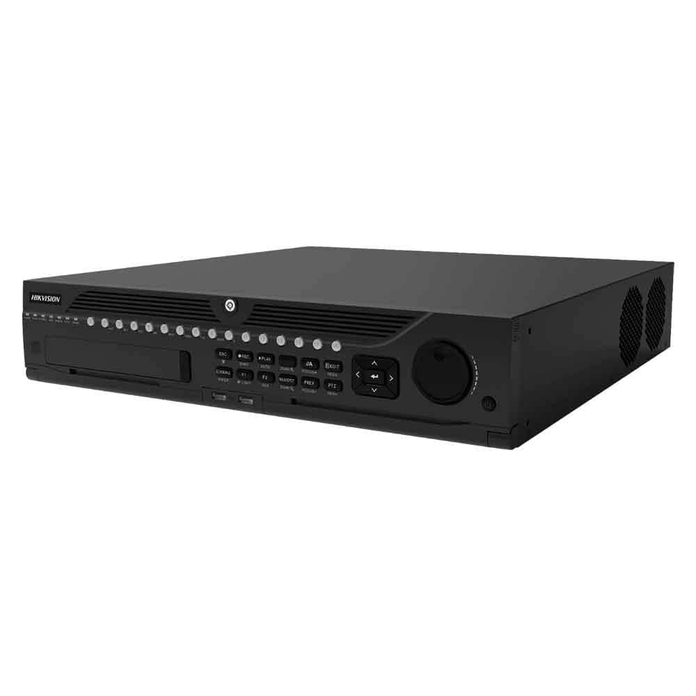 DS-9664NI-I8 64 Channel NVR, H.264/H.264+/H.265 Video Compression, Upto 12MP, HDMI Resolution, 16 Sata