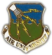 US Air Force University Shield Lapel Pin