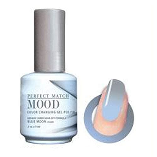 LeChat Perfect Match Mood Gel Polish 0.5 Fl Oz (Blue Moon)