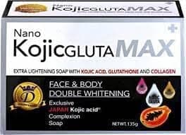 Trade Hub Nano Kojic Gluta Max Extra Whitening Soap, 135g.