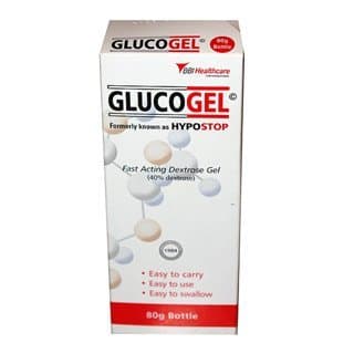 1x80g Bottle fast acting Dexstrose Gel by Gluco Gel