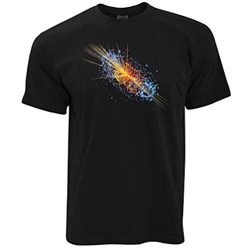 Particle Physics T Shirt Higgs Boson Discovery Art Black XXL