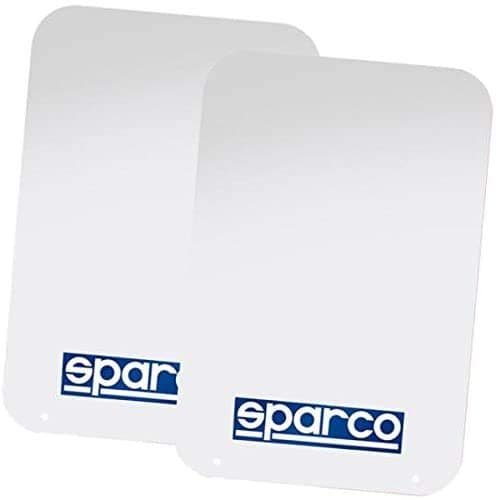 Universal Rally Mud Flaps - White