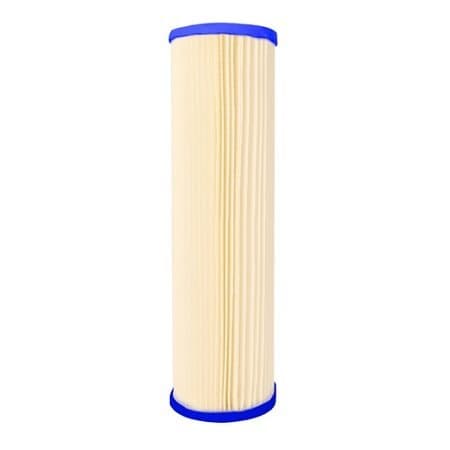 Harmsco (801-20W) 9.75"x2.75" 801 Series Pleated Sediment 20 Micron Filter