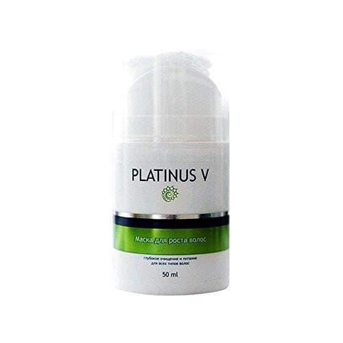 Russian Platinus V for rapid growth, against hair loss, 100% Strong natural composition Highly effective (Green)