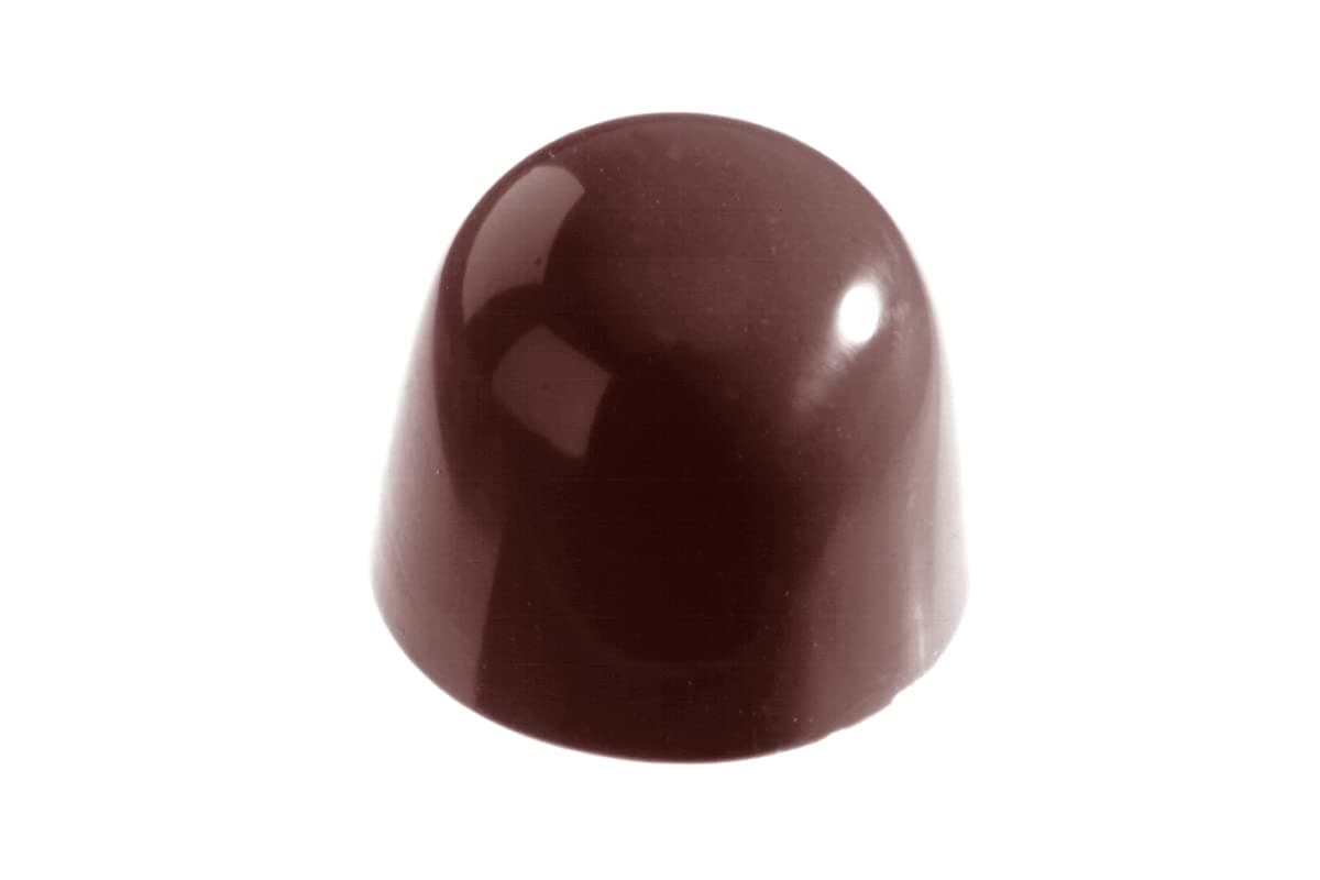 CW2116 – Chocolate World – Polycarbonate Chocolate Mould - Cone Ø 29 X 23 MM - Belgium Chocolatier