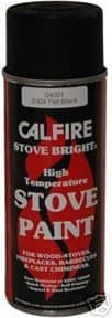 Heat Resistant Stove Paint Satin Black 400ml