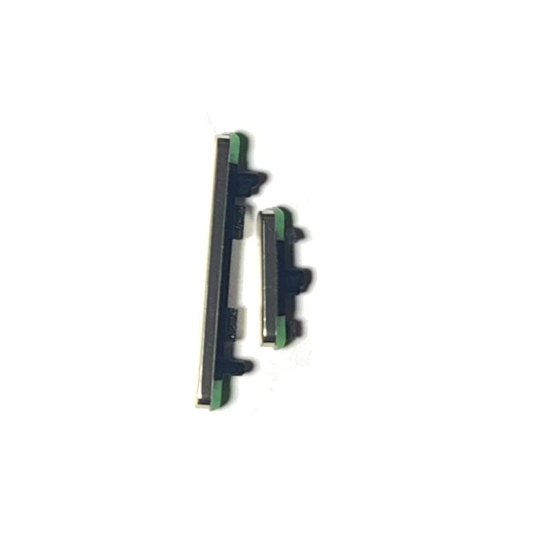 XINJUNKENG Power On Off Button + Volume Button Side Button Replacement Repair Part for Google Pixel 7 Pixel7 (Black)