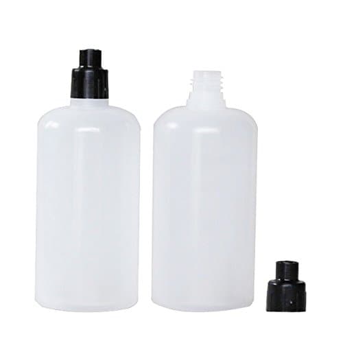 100ml Squeezable Bottle Dispensing Bottle with Luer Lock Transfer Cap 10 Units
