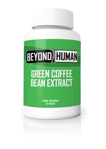 Beyond Human® | Lean Green Coffee | 800mg Pure Green Coffee Bean Extract | 50% Chlorogenic Acid - 60 Capsules